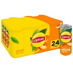 LIPTON PECHE ICE TEA 24X33CL