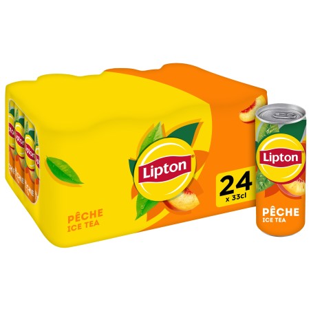 LIPTON PECHE ICE TEA 24X33CL