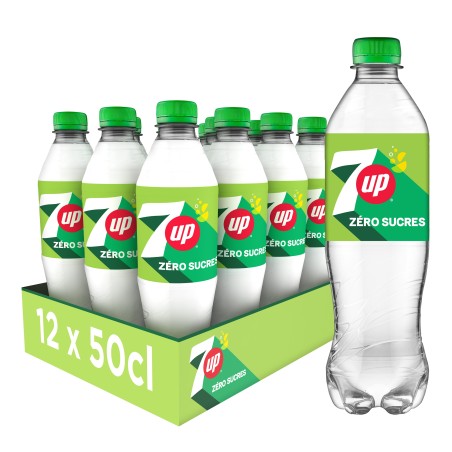 7UP ZERO SUCRE 12X50 CL