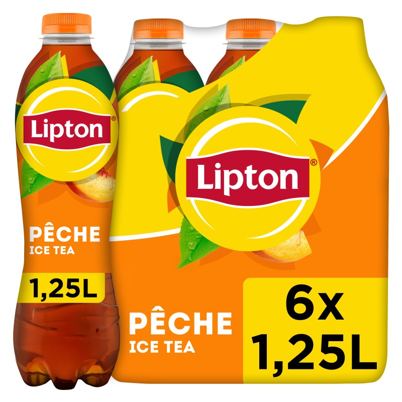 LIPTON PECHE ICE TEA 6X1.25L