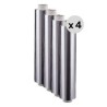 ALUMINIUM 4 ROULEAUX