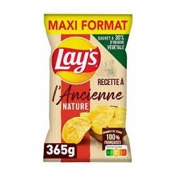 LAY'S PAYSANNE NATURE 12X365G