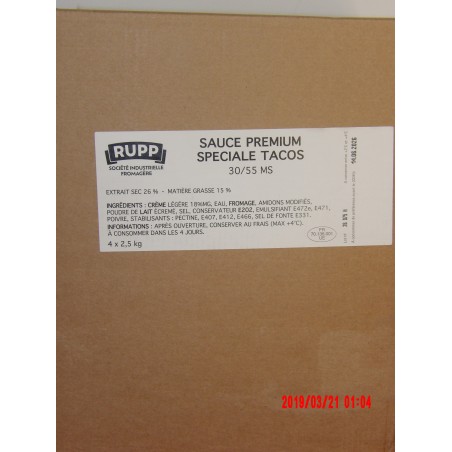 SAUCES TACOS 10 lt