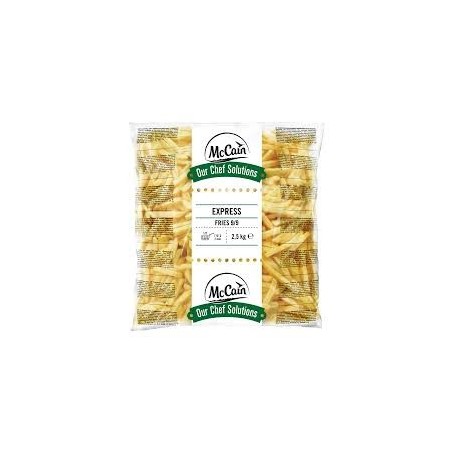 MCCAIN EXPRESS SALTED FRIES 9/9 4X2.5KG
