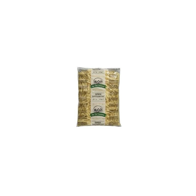 MCCAIN EXPRESS SALTED FRIES 6/6 4X2.5KG