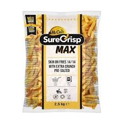 MC SURECRISP MAX FRIES SO 14/14 4X2.5KG