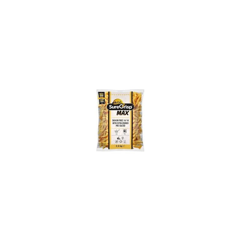 MC SURECRISP MAX FRIES SO 14/14 4X2.5KG