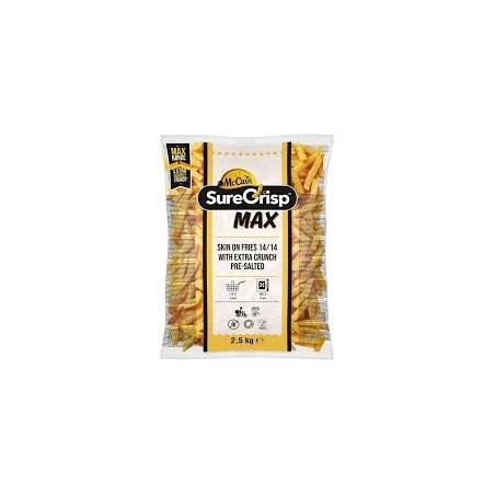 MC SURECRISP MAX FRIES SO 14/14 4X2.5KG
