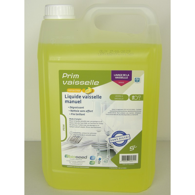 LIQUIDE LAVE VAISSELLE 5 LT