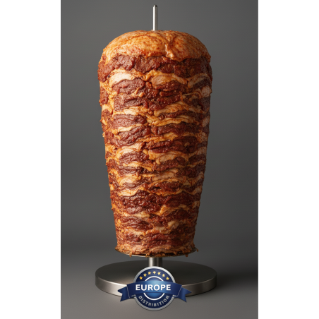 Kebab Veau Dinde Surgelé - Viande Pro pour Restaurateurs