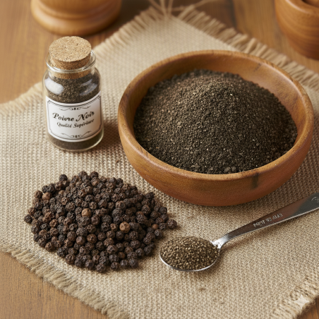 POIVRE NOIR MOULU 550 gr FUCHS