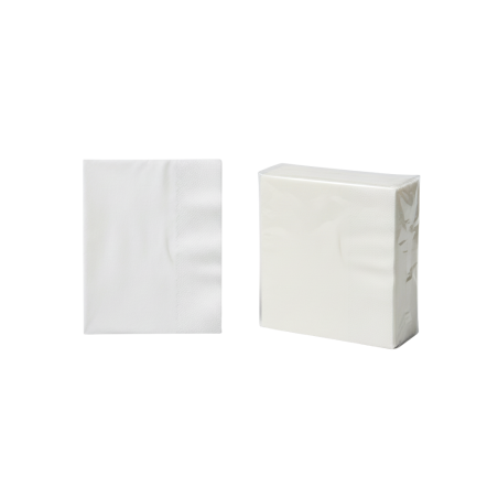 SERVIETTE BLANC 33*33
