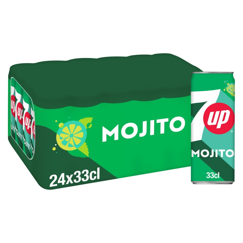 7UP MOJITO 24x33 CL