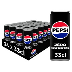 PEPSI 24X33CL ZERO SUCRE
